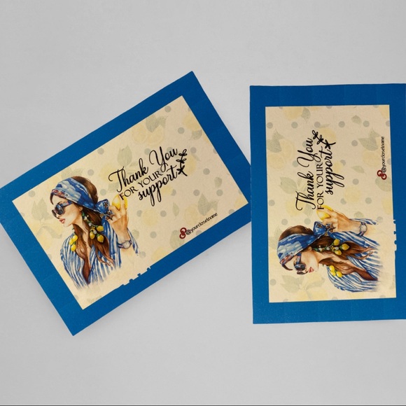 100 Fashion Thank You Cards - Picture 2 of 9